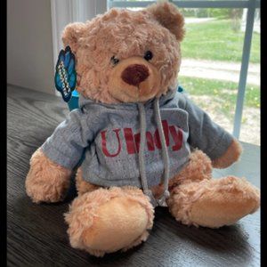 University of Indiana IU Teddy Bear Plush w/Hoodie